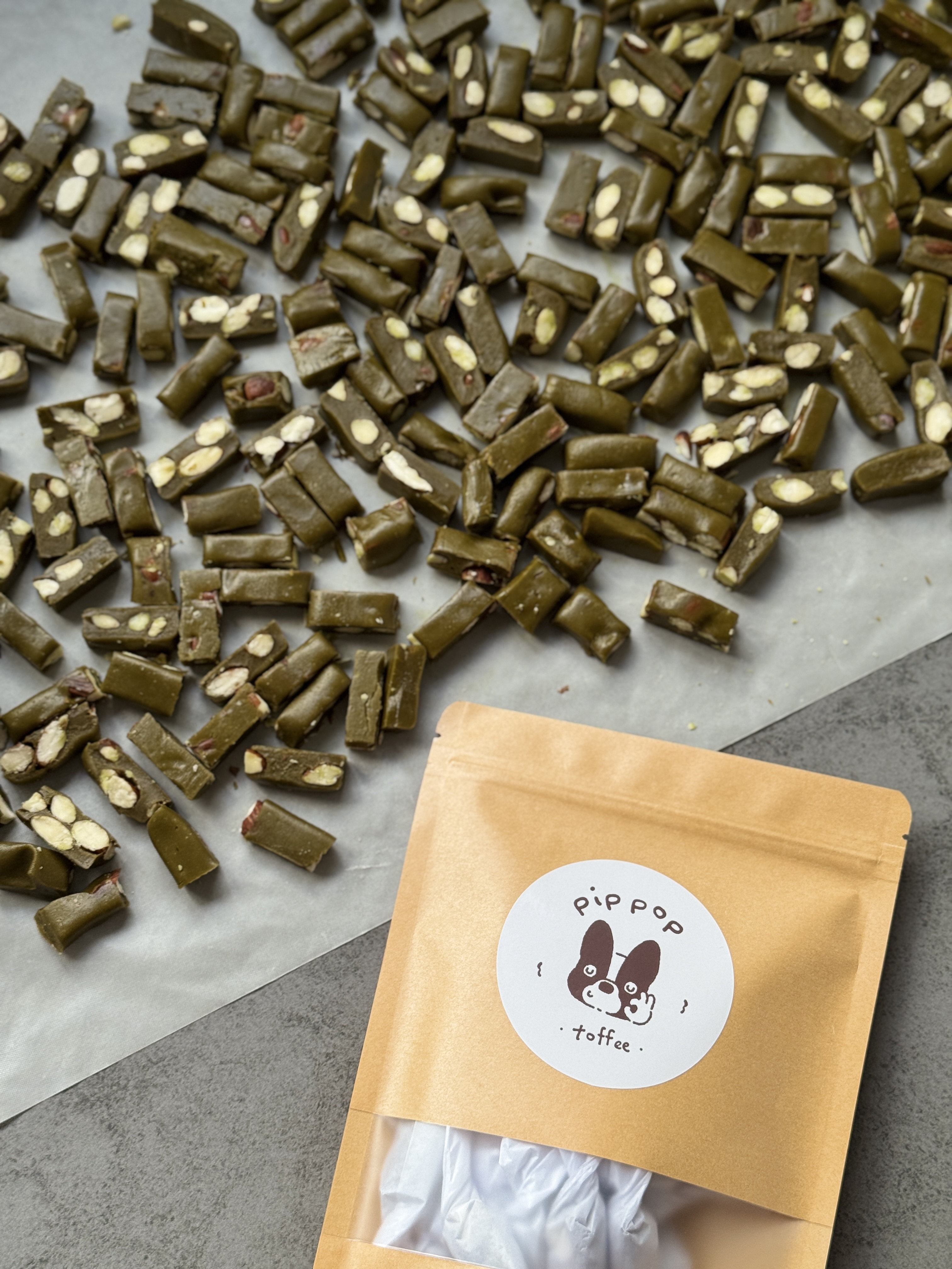 Japanese Matcha Toffee
